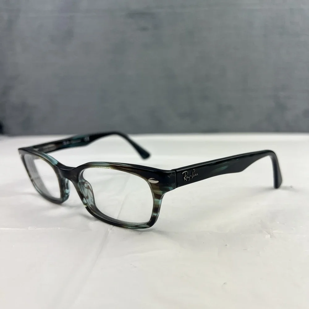 Ray Ban RB 5150 5163 Brown Green Tortoise Rectangle Eyeglasses FRAMES 50-19 135